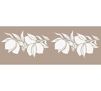 TO-DO Pochoir 15 x 40 cm, 100 citrons et feuilles