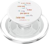 to Everything There is A Season Ecclésiaste 3 1 PopSockets PopGrip pour MagSafe