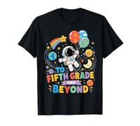 to Fifth Grade and Beyond Astronaut Back to School Kids T-Shirt