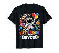 to Fifth Grade and Beyond Astronaut Back to School Kids T-Shirt