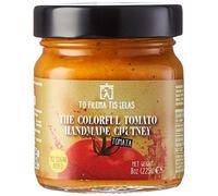 To Filema Tis Lelas Chutney aux Tomates - Pack 2 x 225 g (450 g) | Sauce Grecque Artisanale aux Légumes & Épices | Végan, Sans Gluten, Sans Conservateurs | Saveur Méditerranéenne Authentique