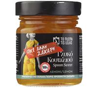To Filema Tis Lelas Citron Confit au Sirop sans Sucre Ajouté, Paquet de 2 x 240 g (Total: 480 g)