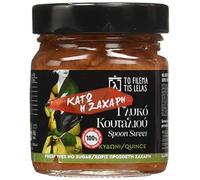 To Filema Tis Lelas Coing Confit au Sirop Sans Sucre Ajouté - Pack 2 x 240 g (480 g) | Dessert Grec Traditionnel | Friandise Artisanale Végan & Sans Gluten | Fruits Naturels & Jus de Raisin