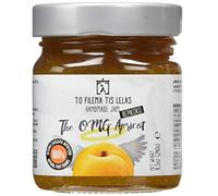 To Filema Tis Lelas Confiture d’Abricots Sans Sucre Ajouté - Confiture Artisanale Grecque, 100% Fruits Naturels, Sans Conservateurs ni Gluten, Paquet 2 x 240g (480g Total)