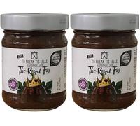 To Filema tis Lelas Confiture de Figues Grecque 240 g | Marmelade Artisanale Faite Maison Sans Sucre Ajouté | Confiture Naturelle Gourmet Vegan & Sans Gluten (Lot de 2)