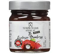 To Filema Tis Lelas Confiture de Fraises Sans Sucre Ajouté 2 x 240 g (480 g) | Marmelade Grecque Artisanale Naturelle | Confiture Gourmet Vegan & Sans Gluten