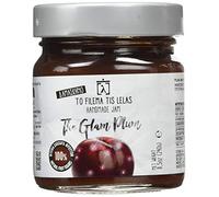 To Filema Tis Lelas Confiture de Prunes Faite Maison Sans Sucre Ajouté - Confiture Artisanale Grecque 75% Fruits Naturels, Vegan & Sans Gluten - Paquet de 2 x 240 g (480 g au total)