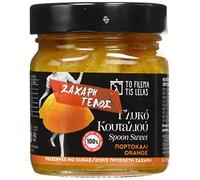 To Filema Tis Lelas Orange Confit au Sirop sans Sucre Ajouté, Paquet de 2 x 240 g (Total: 480 g)