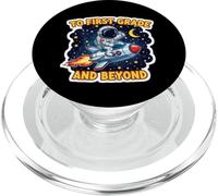 to First Grade and Beyond Boys Space Lover Astronaute School PopSockets PopGrip pour MagSafe