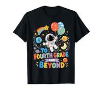 to Fourth Grade and Beyond Astronaut Back to School Kids T-Shirt