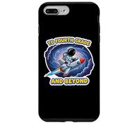 to Fourth Grade and Beyond Boys Space Lover Astronaute School Coque pour iPhone 7 Plus/8 Plus