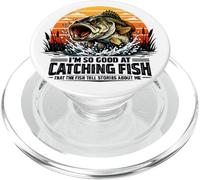 to Good Catching Fish - Le Poisson raconte des Histoires à Mon Sujet PopSockets PopGrip pour MagSafe