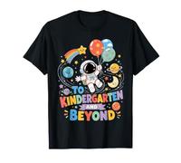 to Kindergarten and Beyond Astronaut Back to School Kids T-Shirt