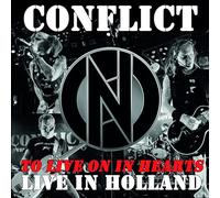 Conflict – To Live On In Hearts: Live In Holland – Vinyle translucide rouge (2025)