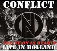 Conflict – To Live On In Hearts: Live In Holland – Vinyle translucide rouge (2025)