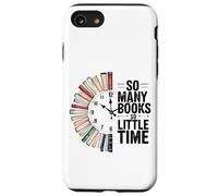 to Many Books Little Time, Amateur de Livres rétro Coque pour iPhone SE (2020) / 7/8