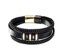 To My Son Bracelet Leather Never - Birthday Son Bracelet From Dad for Men冷媒
