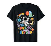 to Pre-K and Beyond Astronaut Space Back to School Kids T-Shirt