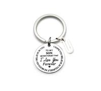 (To Son,U)To My Son/daughter Inspirational Gift Keychain Never Forget That I Love You Forever Best Father