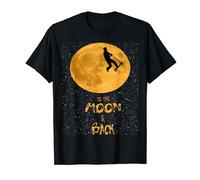 To the Moon and Back Scooter Truc de Cascadeur Trottinette T-Shirt