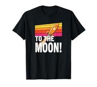 To The Moon Mission Bitcoins sats hype futurs gains bitcoin T-Shirt