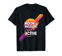 To The Moon Mission Bitcoins sats hype futurs gains bitcoin T-Shirt