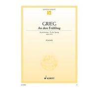 To the Spring: from "Lyric Pieces III". op. 43/6. Piano.