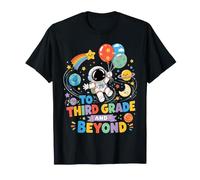 to Third Grade and Beyond Astronaut Back to School Kids T-Shirt