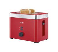 TO63EU Grille-pain avec grille spéciale viennoisieries rouge, acier inoxydable