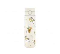 TOA Mofusand 53-2078 Bouteille à pression en acier inoxydable Motif fée du printemps 480 ml