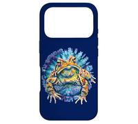 Toad Coiffe Dye Spirale pour Les propriétaires d'animaux de Compagnie Violet/Bleu Coque pour iPhone 17 Pro