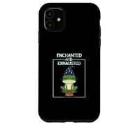 Toad Enchanted and Exhausted I'm Tired From All The Work Fun Coque pour iPhone 11