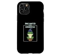 Toad Enchanted and Exhausted I'm Tired From All The Work Fun Coque pour iPhone 11 Pro