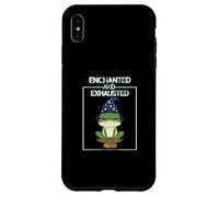 Toad Enchanted and Exhausted I'm Tired From All The Work Fun Coque pour iPhone XS Max
