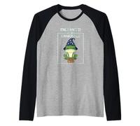 Toad Enchanted and Exhausted I'm Tired From All The Work Fun Manche Raglan