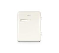 H.KOENIG Mini Bar Vintage 31L TOAD8, Mini Frigo de Chambre Compact, Aliments, Boissons, Cosmétiques, Design vintage, Température réglable 6°-15°C, 24 dB, Couleur crème