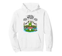 Toadally Awesome 1ère année drôle Mouette Grenouille Enseignant Enfants Sweat à Capuche