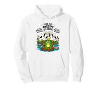Toadally Awesome 3e année drôle Mouette Grenouille Enseignant Enfants Sweat à Capuche