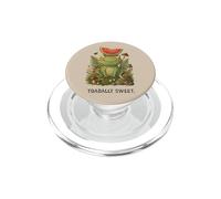 Toadally Sweet Cottagecore Grenouille Champignon pastèque PopSockets PopGrip pour MagSafe