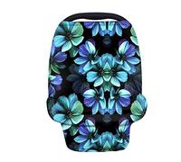 TOADDMOS Housse de siège de voiture extensible de style africain aztèque ethnique pour bébé, couverture d'allaitement, housse d'allaitement, housse de siège auto pour bébé, capote de courses, chaise haute, housses de poussette