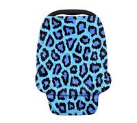 TOADDMOS Housse de siège de voiture extensible pour bébé, motif mandala coloré pour bébé, couverture d'allaitement, couverture d'allaitement, couverture douce et respirante pour siège auto, capote de courses, chaise haute, housses de poussette
