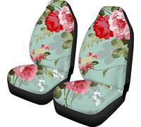 TOADDMOS Lot de 2 Housses de siège de Voiture universelles Respirantes Motif Encre Chinoise, pour la Plupart des Voitures, SUV, camions, berlines ou camionnettes