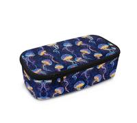 TOADDMOS Trousse à crayons de grande capacité pour filles, enfants, femmes, hommes, organiseur de bureau pour adultes, trousse à crayons avec 3 compartiments pour fournitures scolaires, Brillance des