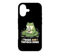 Toads and Tapioca Boba Grenouille Boba Buveur de thé au Lait Coque pour iPhone 17