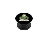 Toads and Tapioca Boba Grenouille Boba Buveur de thé au Lait PopSockets PopGrip Adhésif