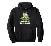 Toads and Tapioca Boba Grenouille Boba Buveur de thé au Lait Sweat à Capuche