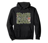 Toads Are Cool Whimsical Cute Mushroom Cottagecore Fashion Sweat à Capuche