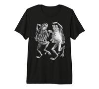 Toads Dancing on The Sabbath Dictionnaire Art Infernal T-Shirt Haut de Gamme