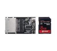 Toaiot Accessoires pour imprimantes 3D Carte mémoire SD WiFi PRO High Speed Wireless ESP32 Master Control Livrée avec une carte SD de 8GB