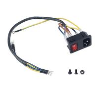 Toaiot Interrupteur d'alimentation compatible avec Bambu-Lab P1P/P1S/X1/X1C : Module de commutation de prise de rechange avec câble de connexion Accessoires pour imprimante 3D